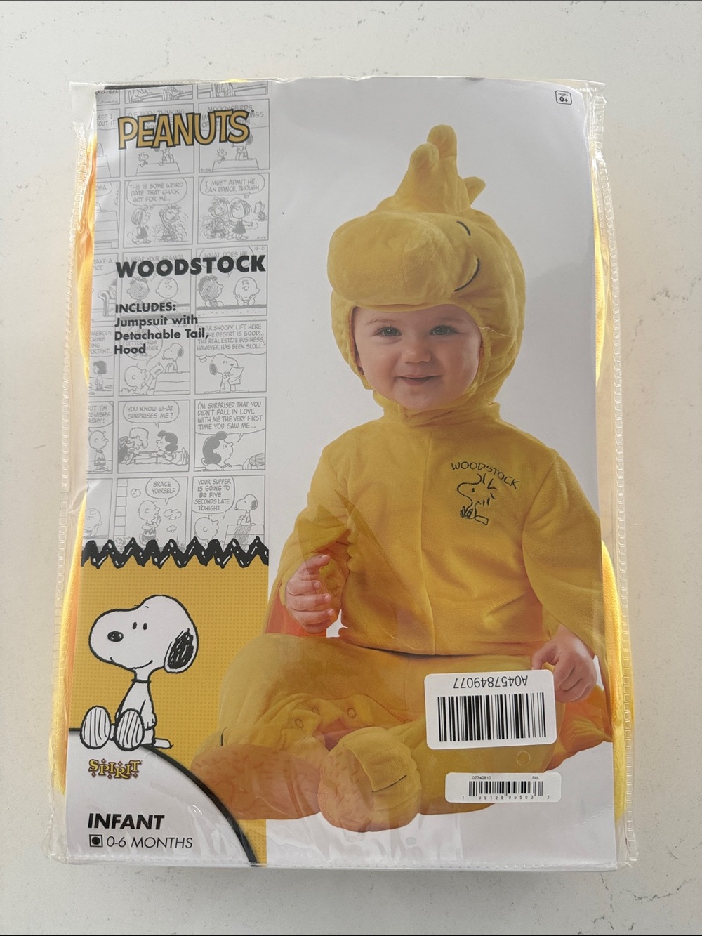 Peanuts Woodstock Costume